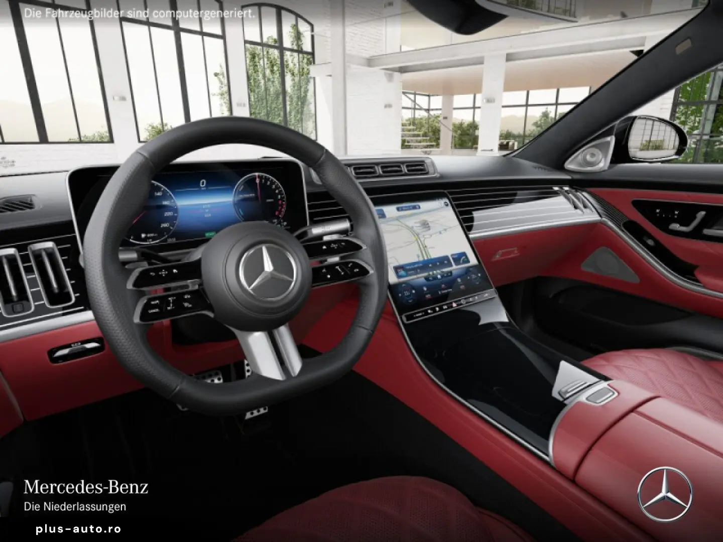 MERCEDES-BENZ S 450e lang AMG Pano Exklusive Fahrass Bur4D