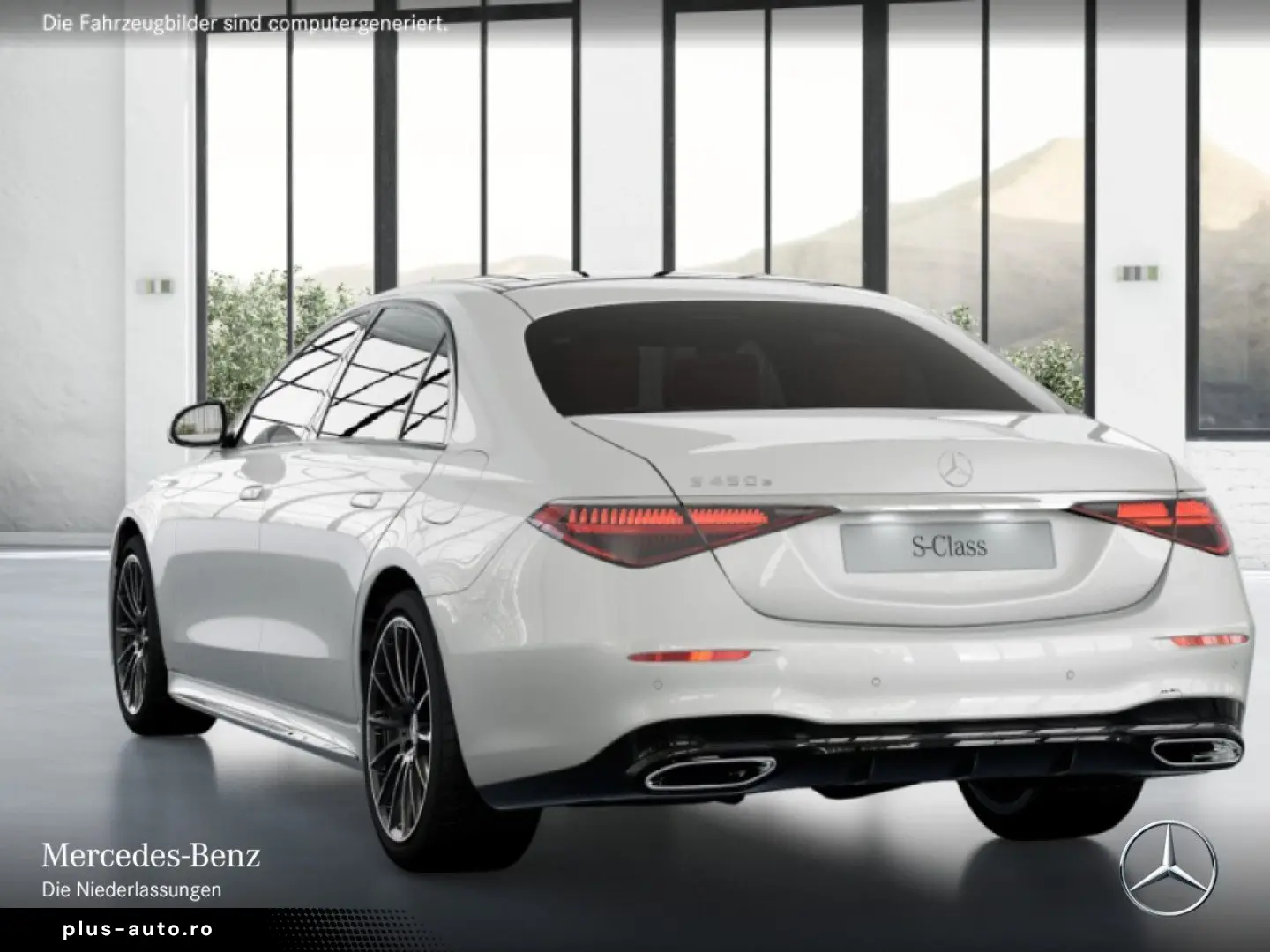 MERCEDES-BENZ S 450e lang AMG Pano Exklusive Fahrass Bur4D