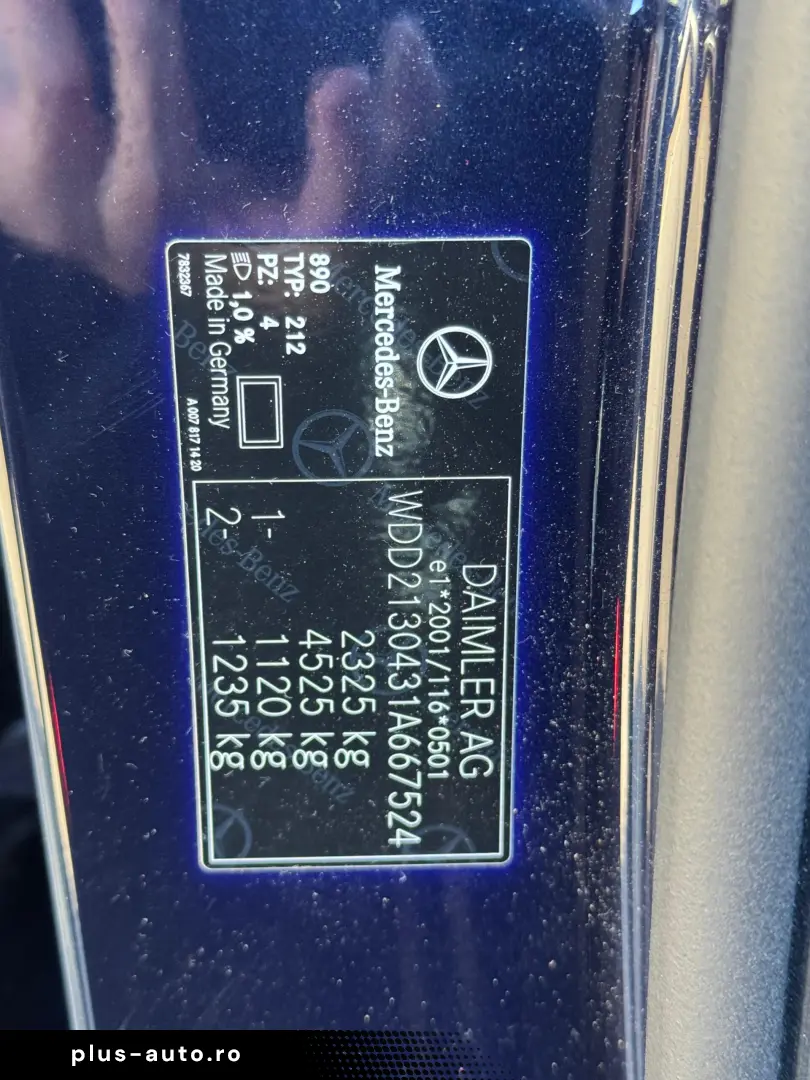 Mercedes E200 Benzina 2.0 2019 Automata