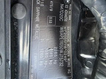 BMW X3 Diesel 2.0 2009 Manuala