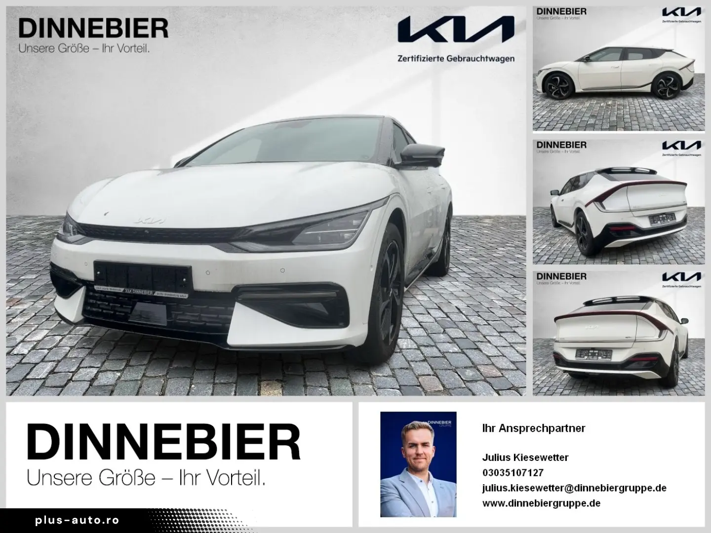 KIA EV6 77.4 RWD GT-Line Glasdach   Wärmepumpe