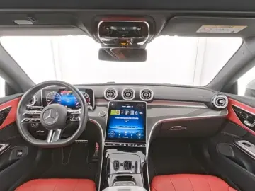 MERCEDES-BENZ CLE 200 Cabrio LEDER VERDECK ROT AMG Line Ad