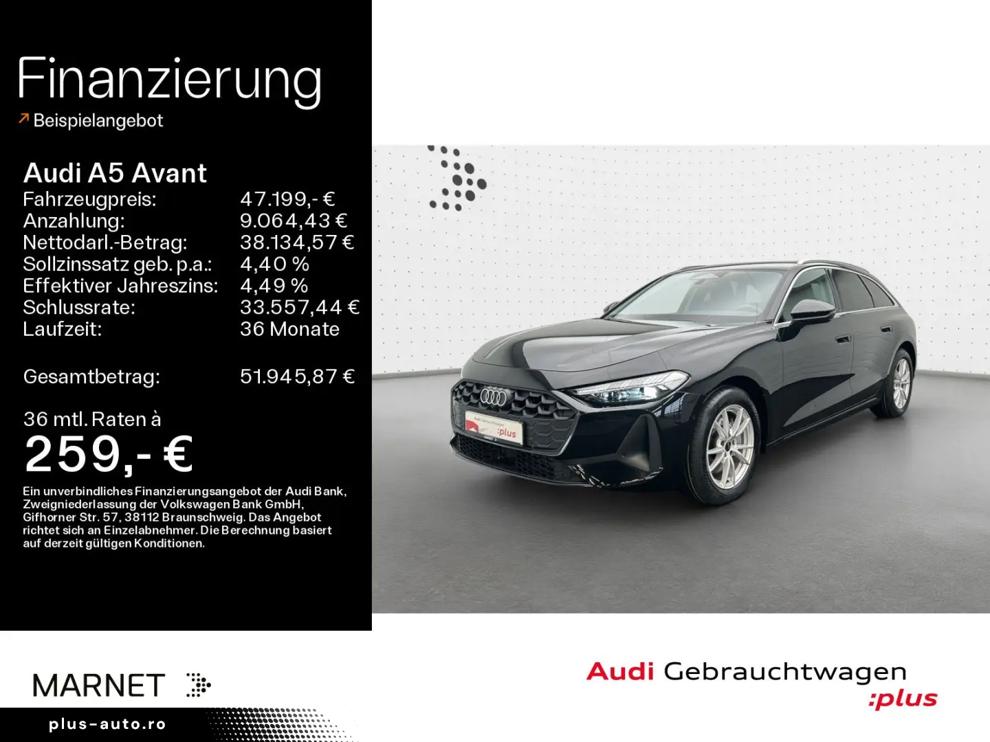 AUDI A5 Avant TFSI quattro Navi Matrix Alu AHK PDC Vi