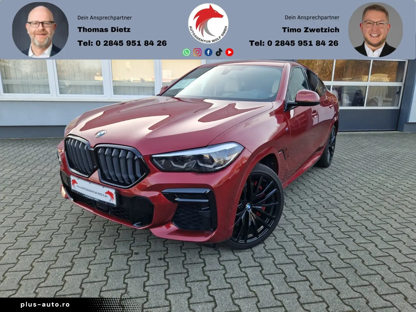 BMW X6  40 d M Sport xDrive  Pano Kamera LM-F 9 5x22