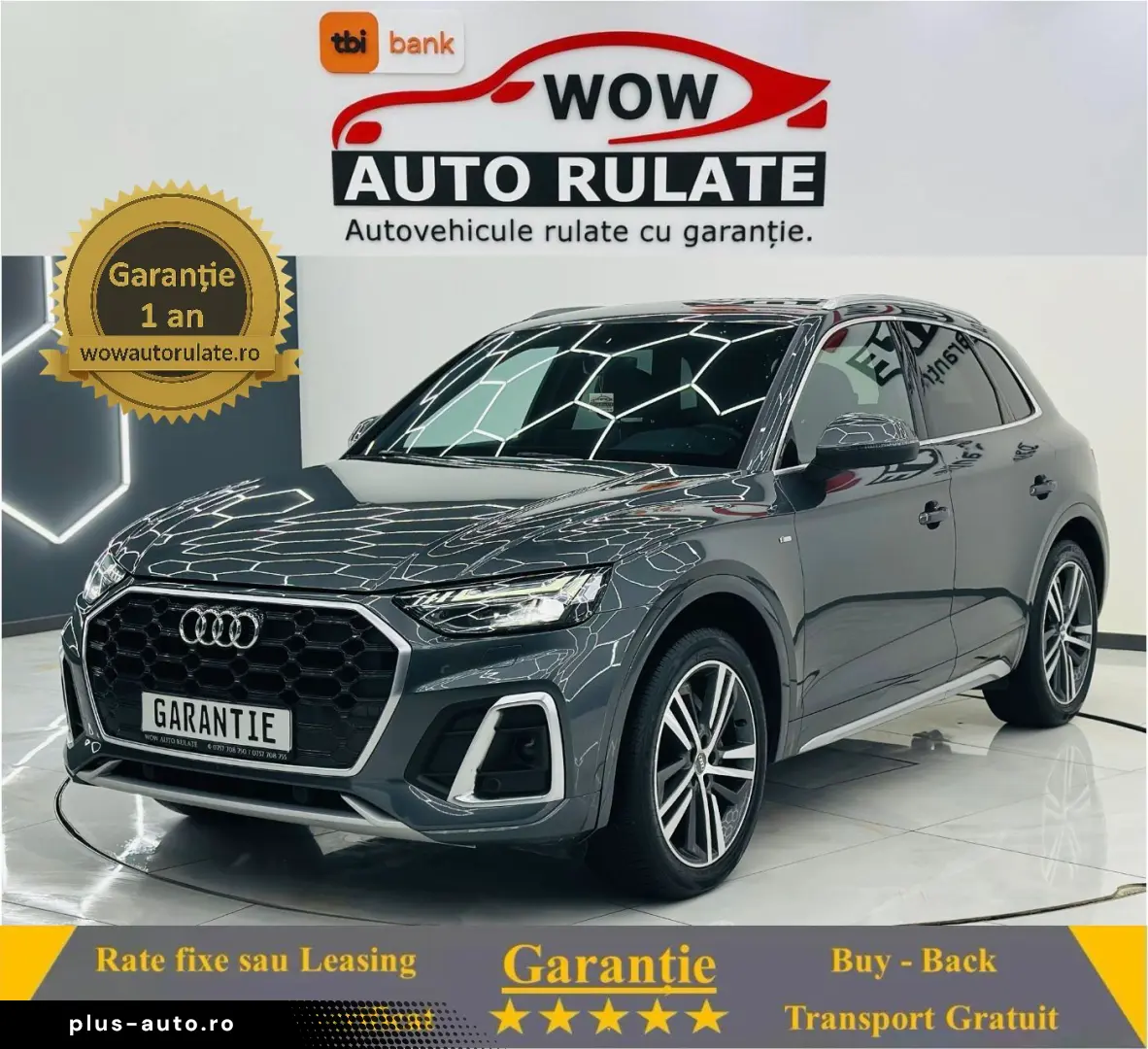 AUDI Q5 2021 2.0D E6 Garantie 12 Luni Rate Avans 0 Doar Cu B
