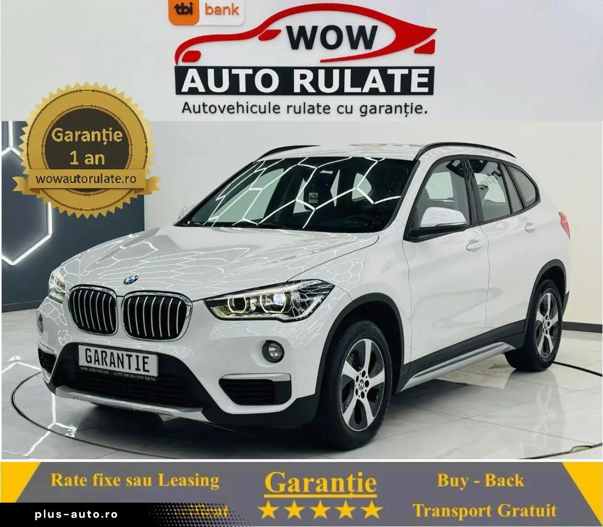 BMW X1 2016 2.0D E6 Garantie 12  Luni Rate Avans 0 Doar Cu B