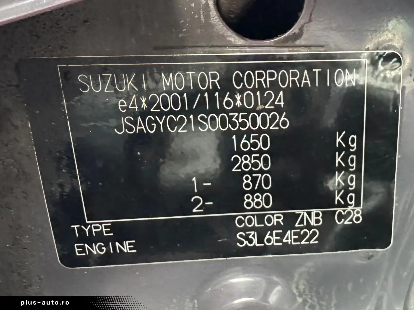 SUZUKI Sx4   Fab.- 04-2012   1.6 Benzina 120 Cp   Euro 5