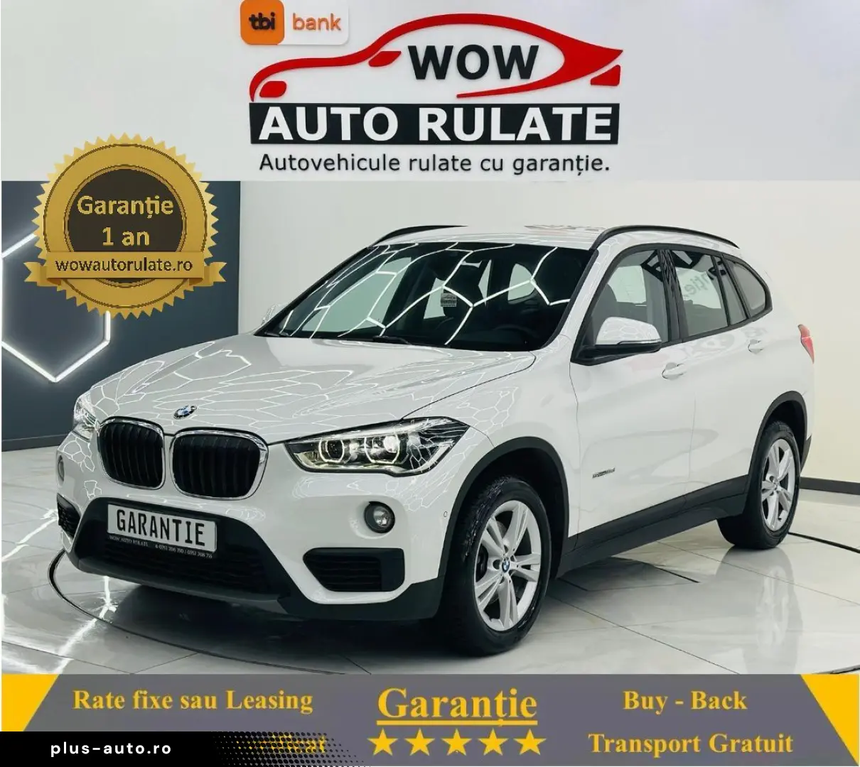 BMW X1 2016 2.0D E6 Garantie 12 Luni Rate Avans 0 Doar Cu Bu