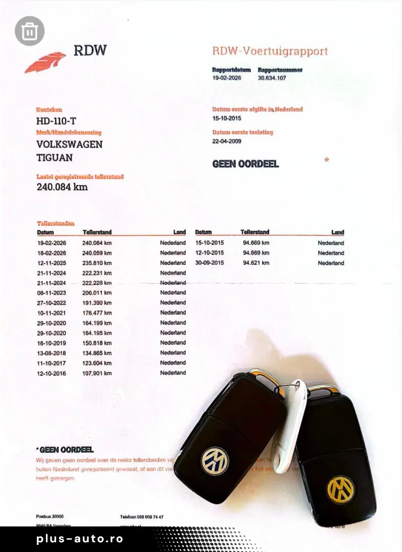 Vw Tiguan 4x4 2.0 TDI 140 CP Euro 5   Garantie 12 Luni