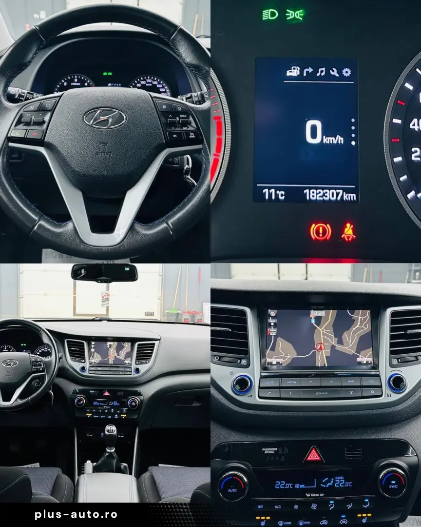HYUNDAI TUCSON 2017 1.7D E6 Garantie 12 Luni Rate Avans 0 Do