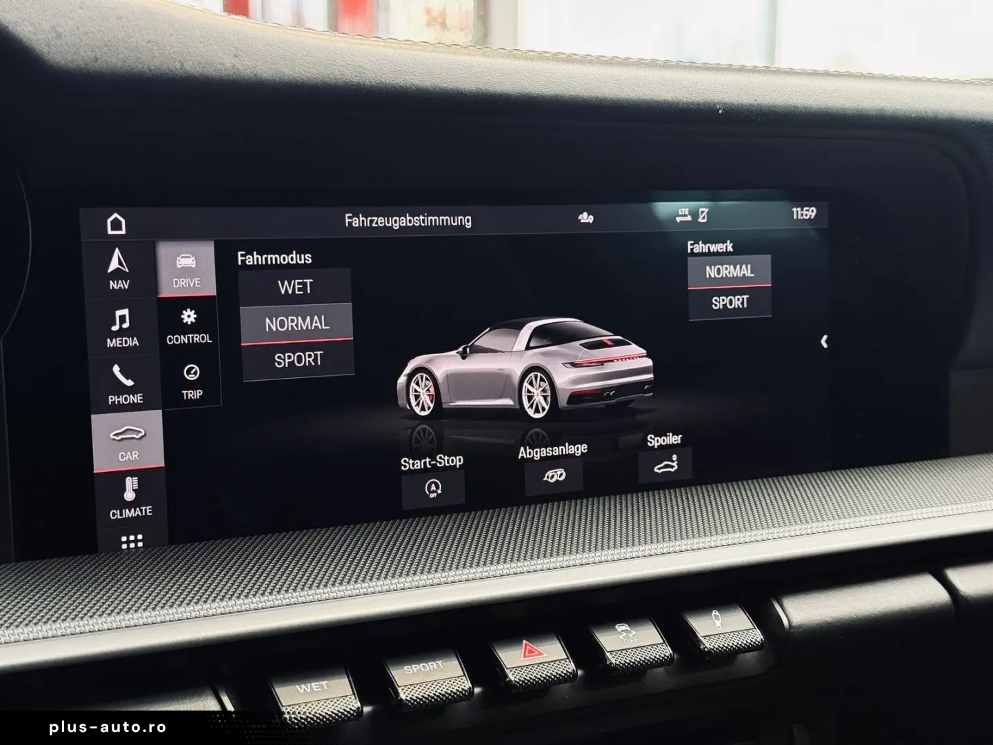 PORSCHE 911 992 Targa 4 SPORT AGA DESIGN PAKET SCHWARZ B