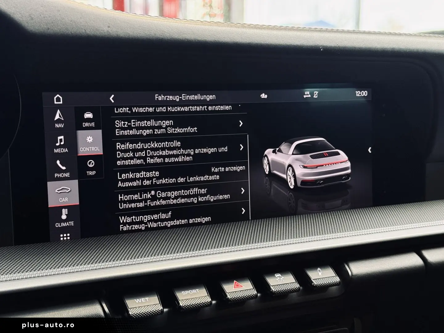 PORSCHE 911 992 Targa 4 SPORT AGA DESIGN PAKET SCHWARZ B