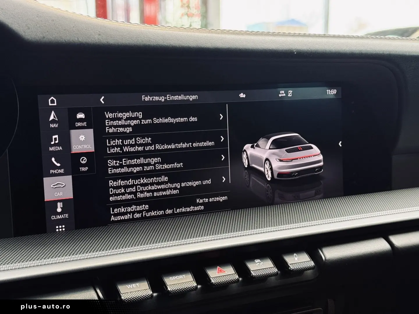 PORSCHE 911 992 Targa 4 SPORT AGA DESIGN PAKET SCHWARZ B