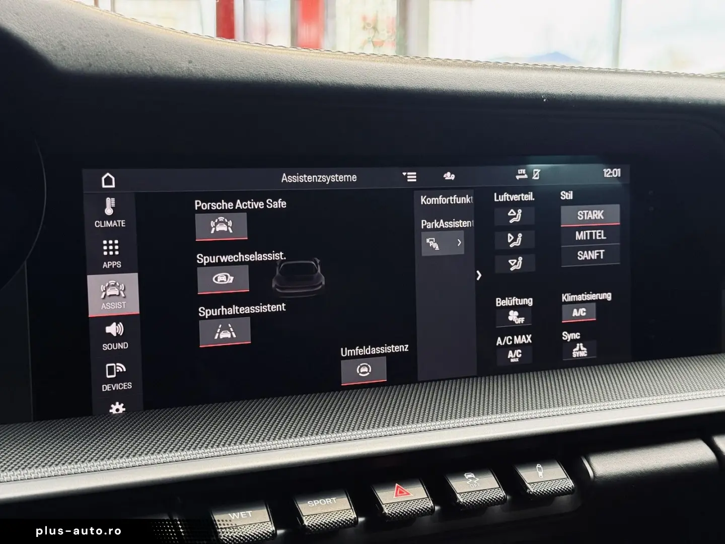 PORSCHE 911 992 Targa 4 SPORT AGA DESIGN PAKET SCHWARZ B