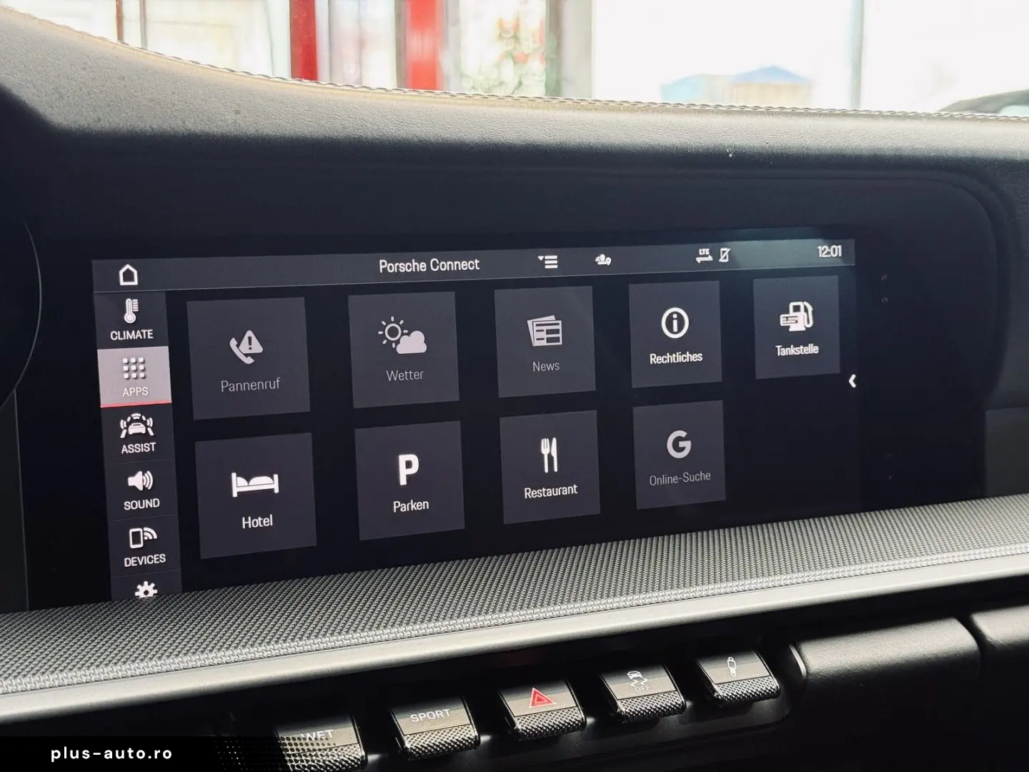 PORSCHE 911 992 Targa 4 SPORT AGA DESIGN PAKET SCHWARZ B