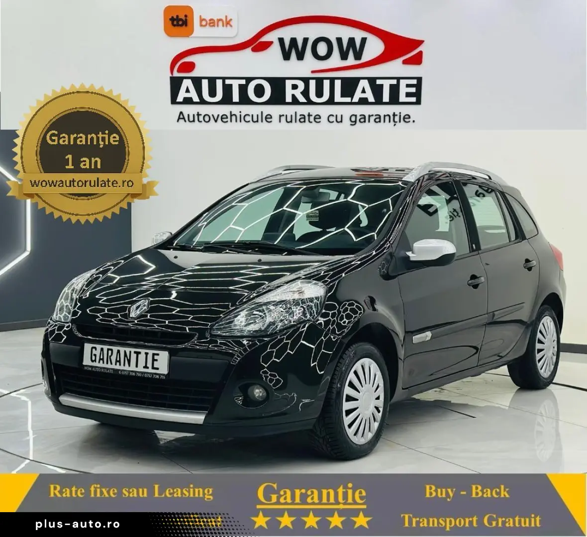 RENAULT CLIO 2011 1.5D E5 Garantie 12 Luni Rate Avans 0 Doar