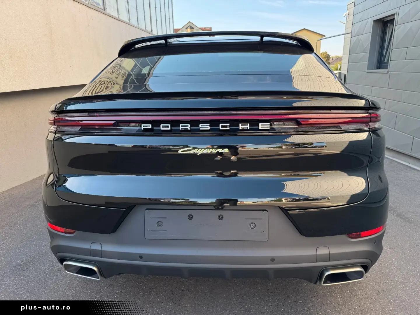 Porsche Cayenne Coupe E-Hybrid Hinterachs