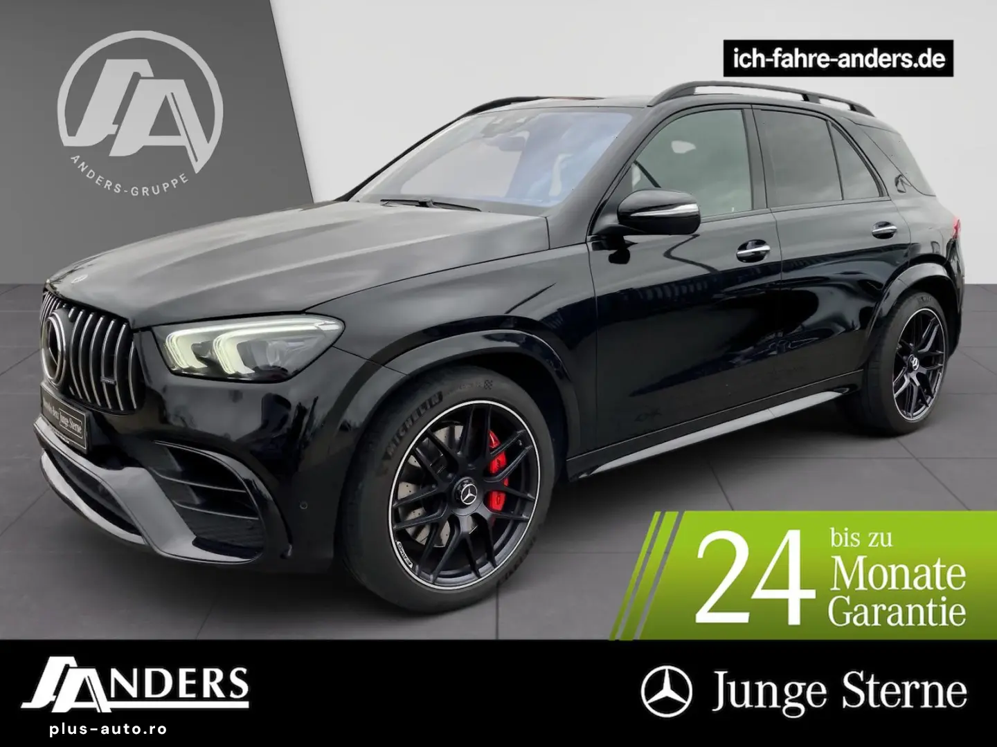 MERCEDES-BENZ GLE 63 AMG 4M  Pano Burm Distr LED Key AHK 360