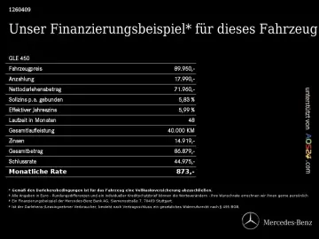 MERCEDES-BENZ GLE 450 d 4M AMG NIGHT NAVI AHK DISTR &hellip;