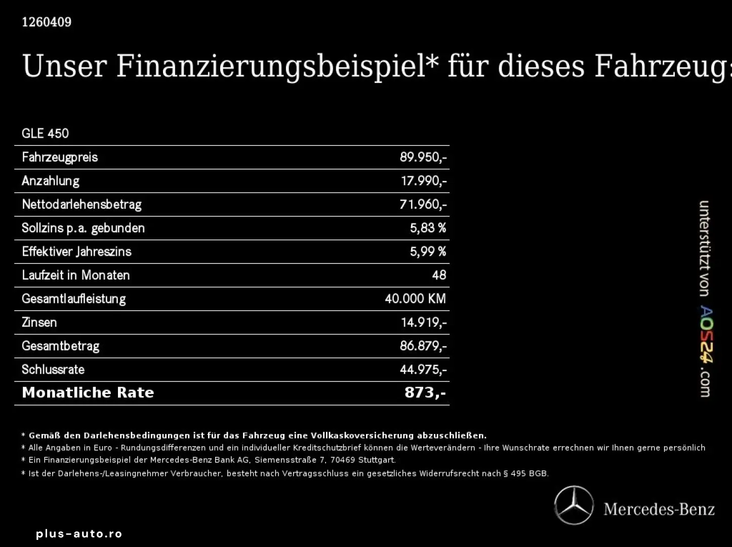 MERCEDES-BENZ GLE 450 d 4M AMG NIGHT NAVI AHK DISTR &hellip;