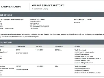 Land Rover Defender 90 2024 3.0 benzina 400CP GARANTIE