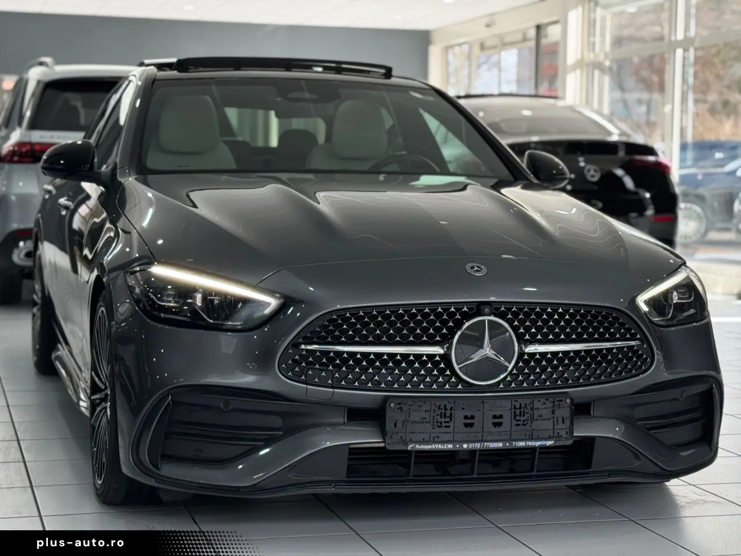 MERCEDES-BENZ C 200d  AMG-LINE PANO NIGHT AMBI