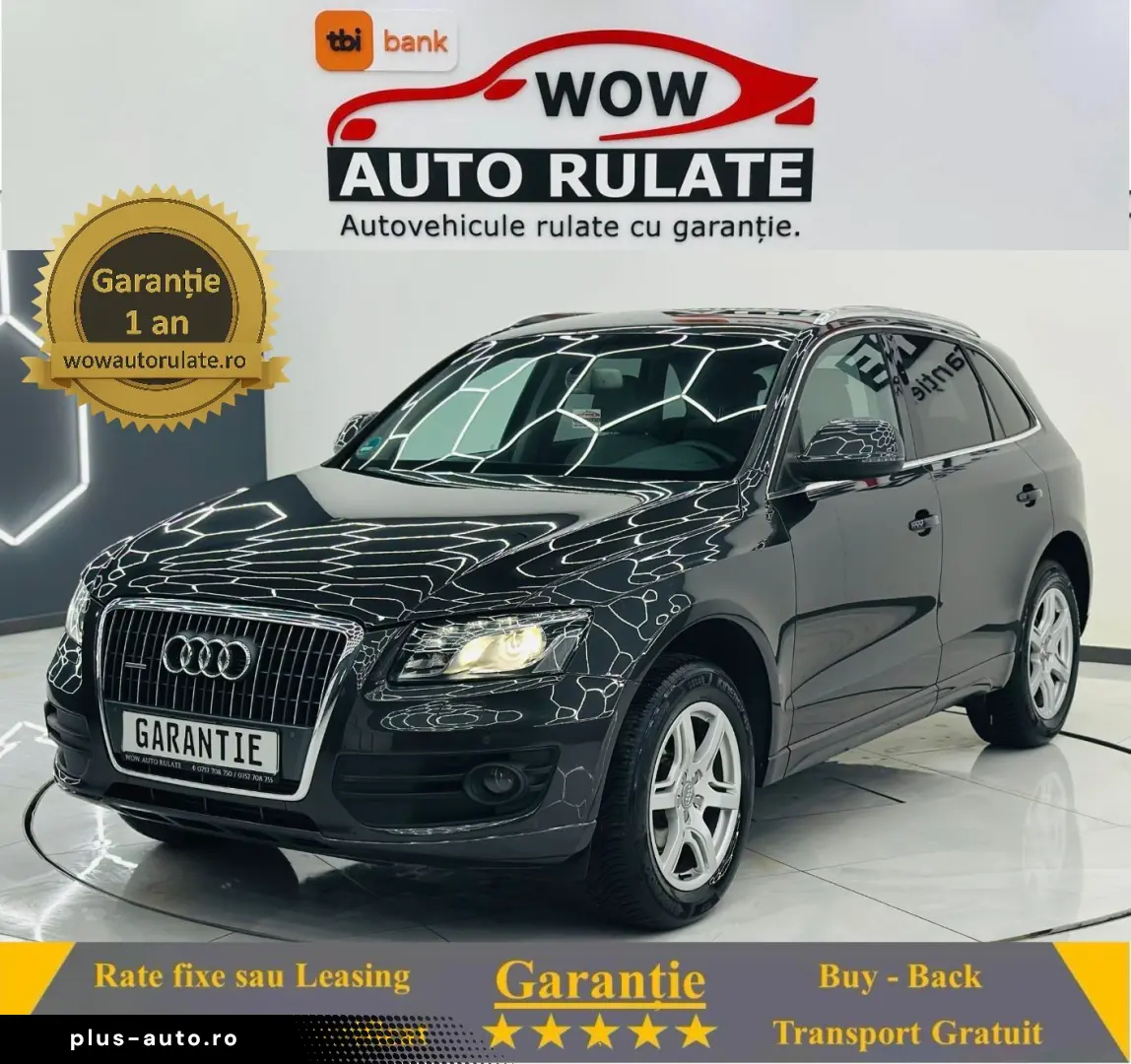 AUDI Q5 2010 2.0D 4X4 Garantie 12 Luni Rate Avans 0 Doar Cu
