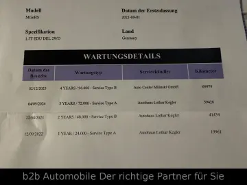 MG EHS Luxury PHEV Pano Key LED Virtual 18Zoll 360