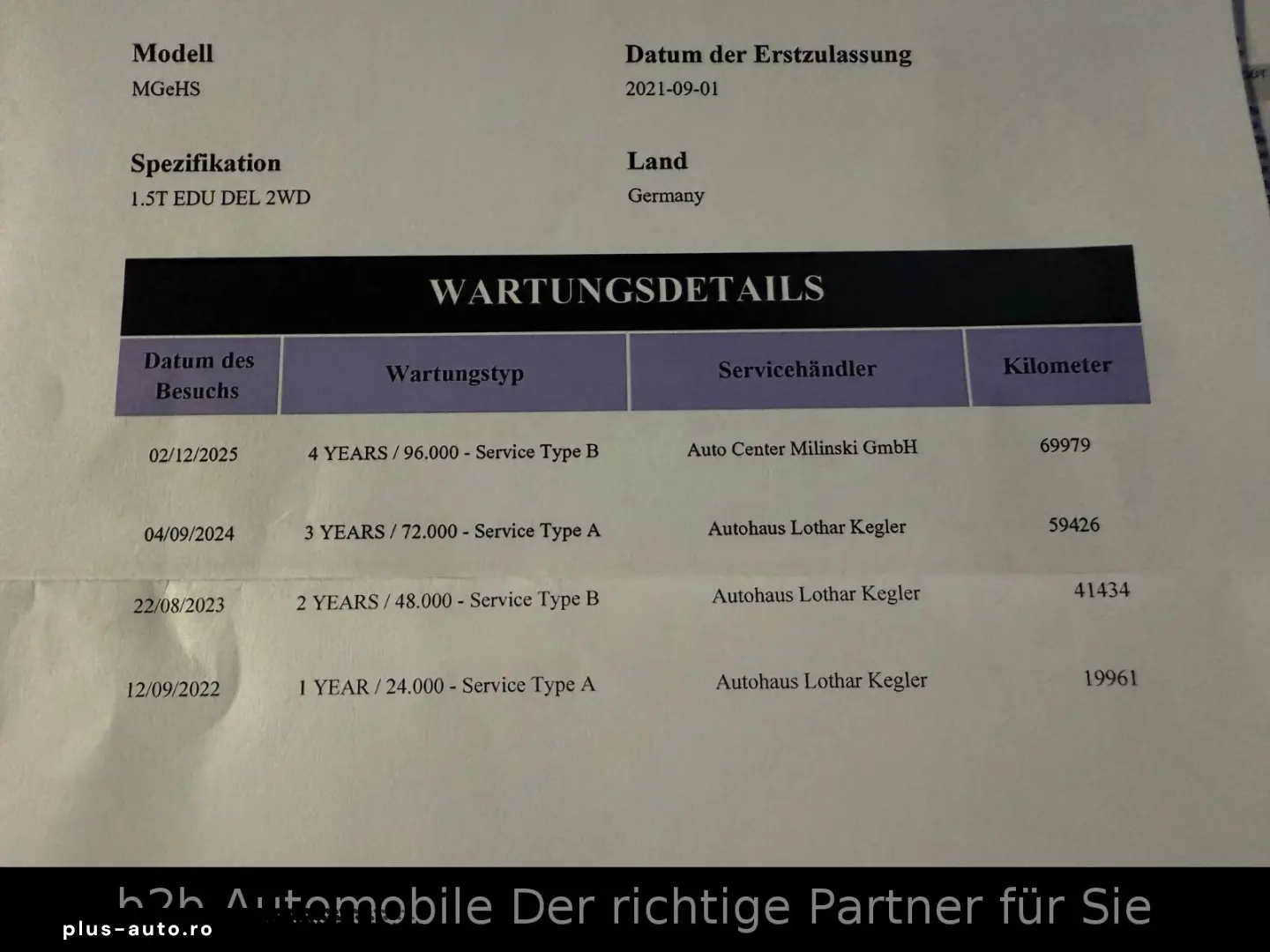 MG EHS Luxury PHEV Pano Key LED Virtual 18Zoll 360