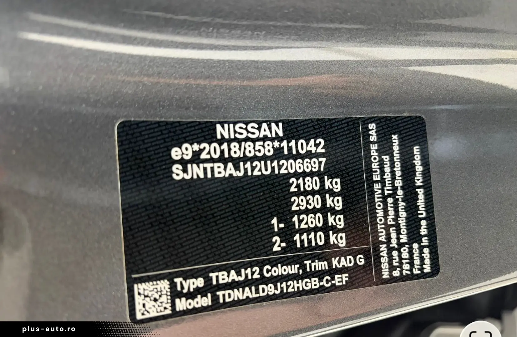 Nissan Qashqai Hybrid benzina 1.5 2023 Automata