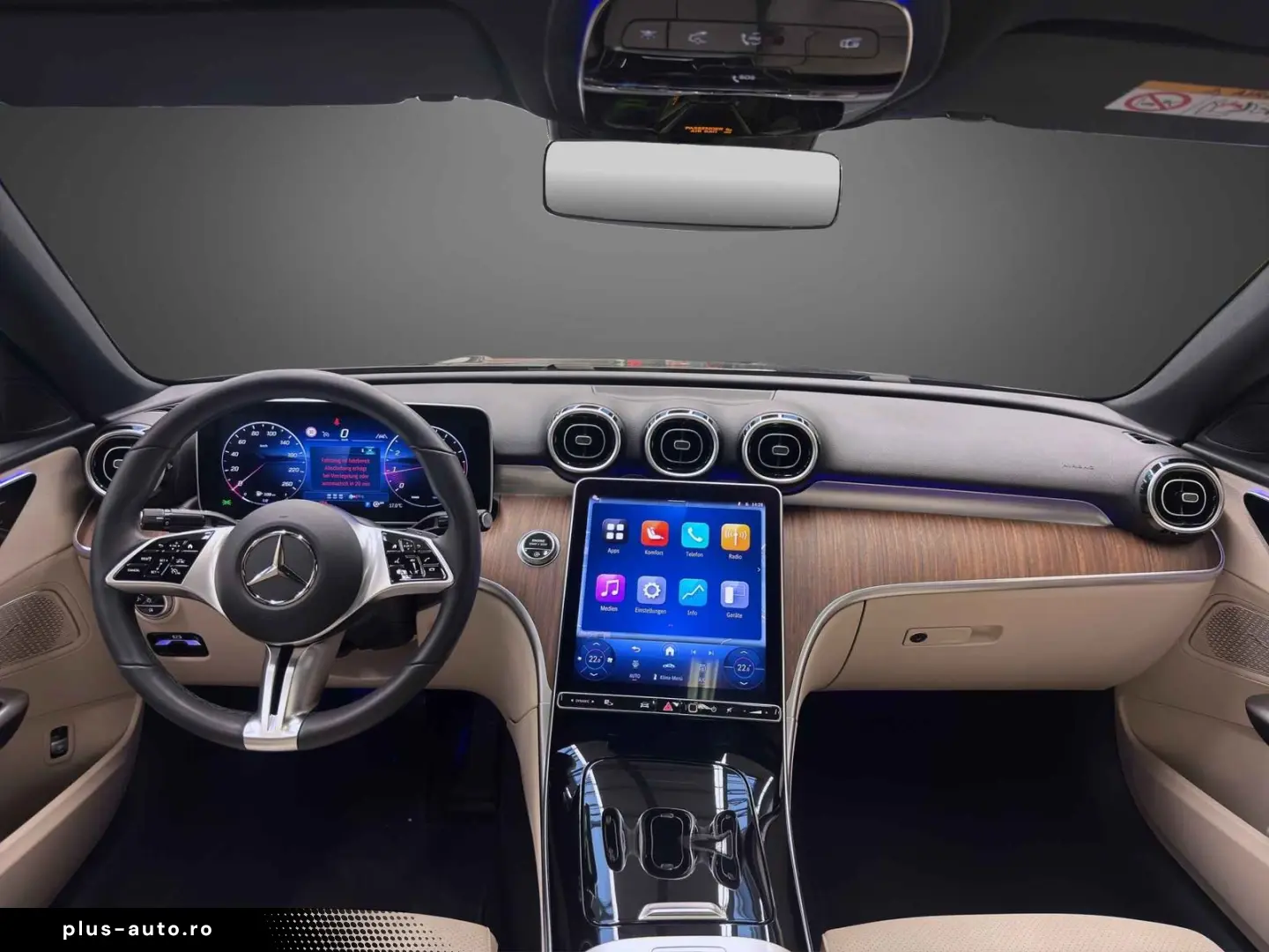 MERCEDES-BENZ C 200 4M Leder Beige 360  SHZ LED