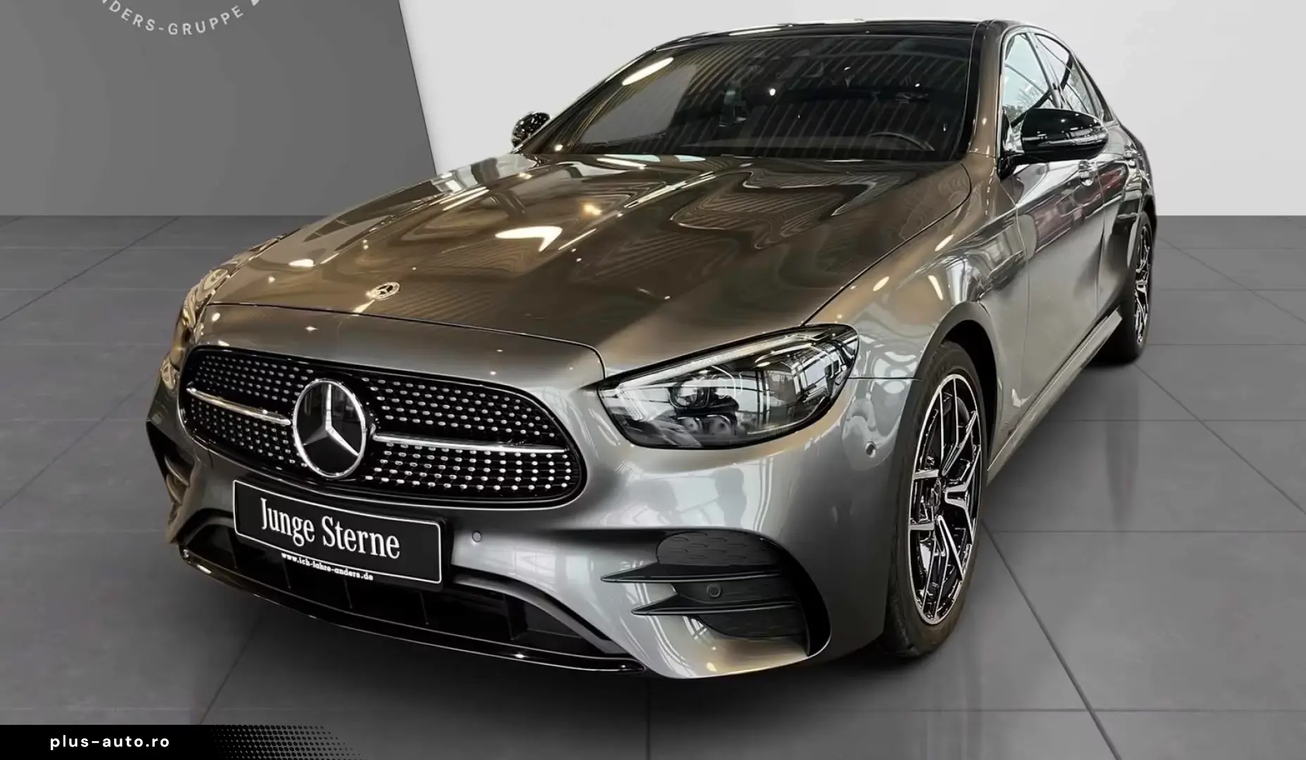 Mercedes-Benz E 220 d AMG Pano Burm Distr HUD