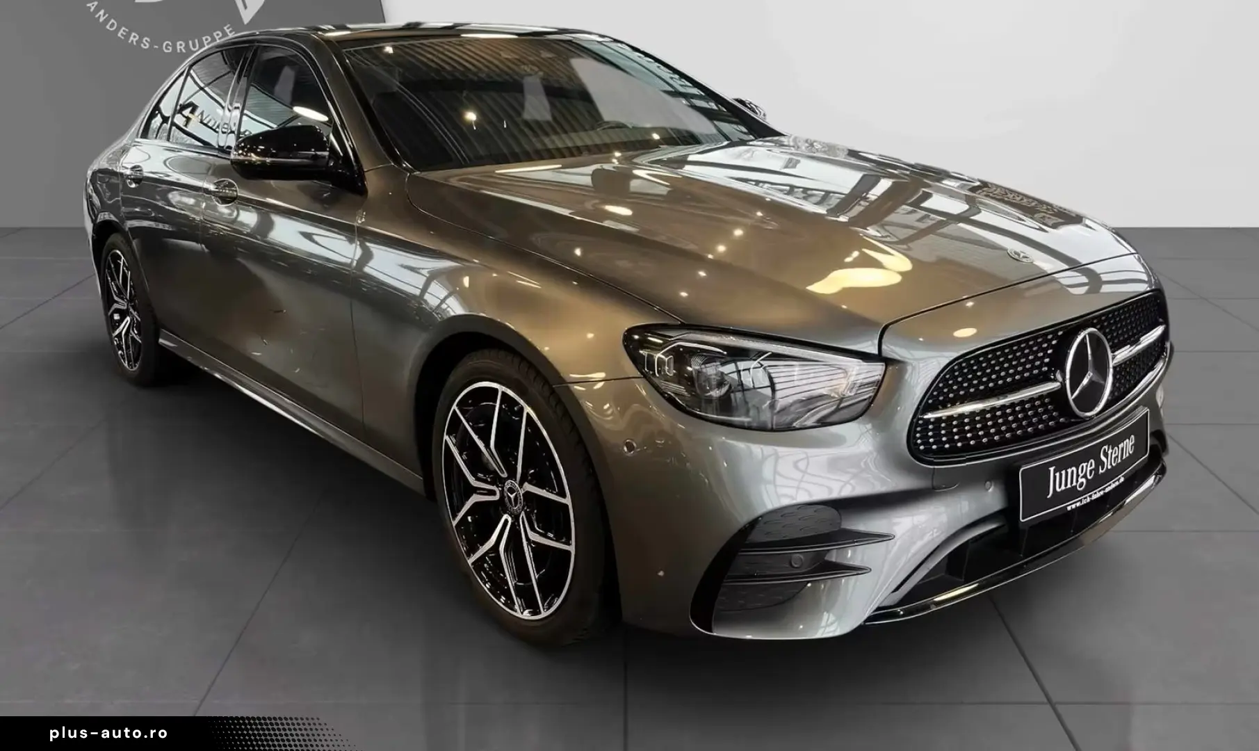 Mercedes-Benz E 220 d AMG Pano Burm Distr HUD