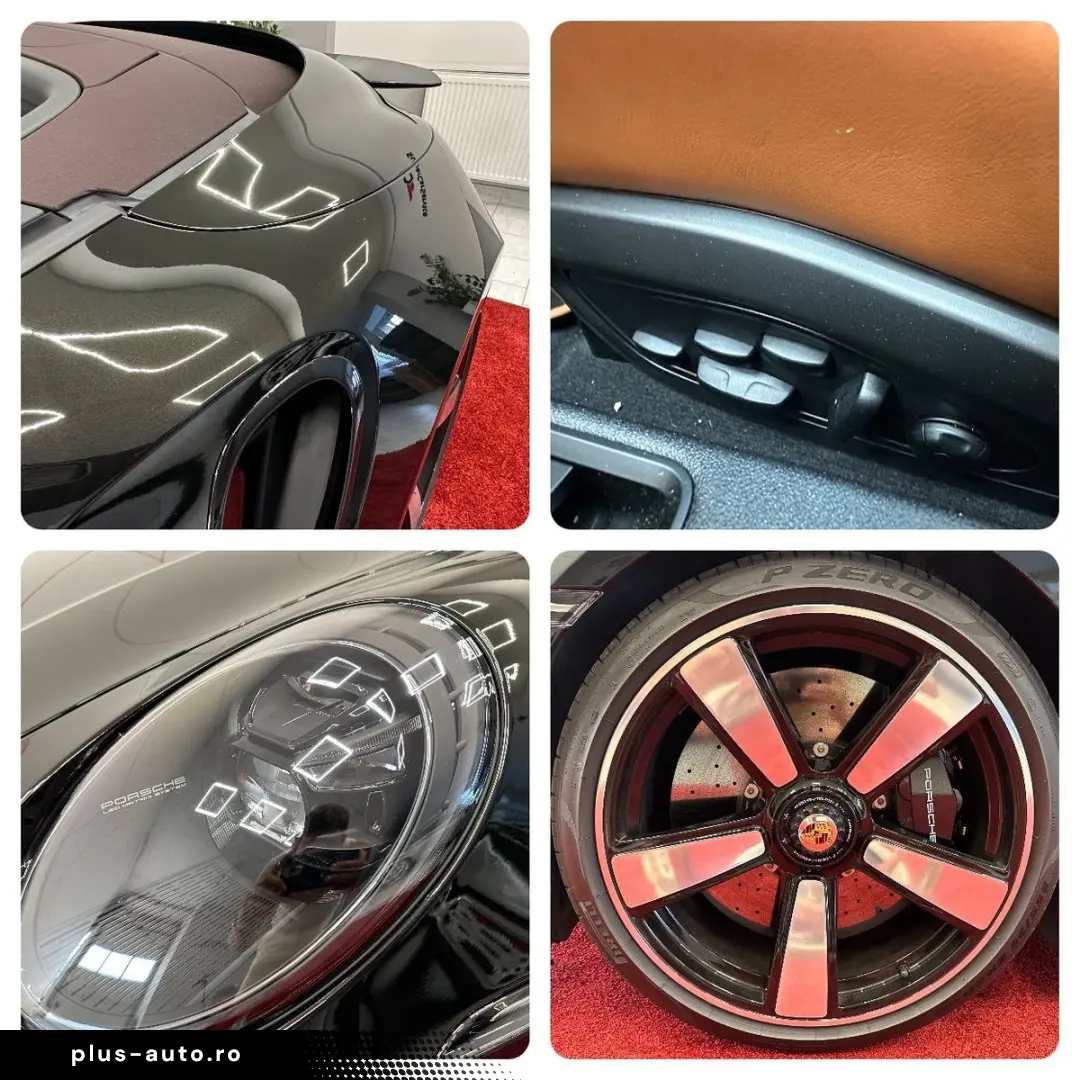 PORSCHE 911 Turbo S  HERITAGE inter.  BURMEST. PTS color