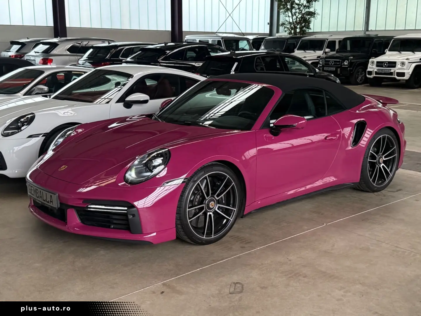 PORSCHE 911 992 TURBO S CABRIO  BURMESTER  LIFT