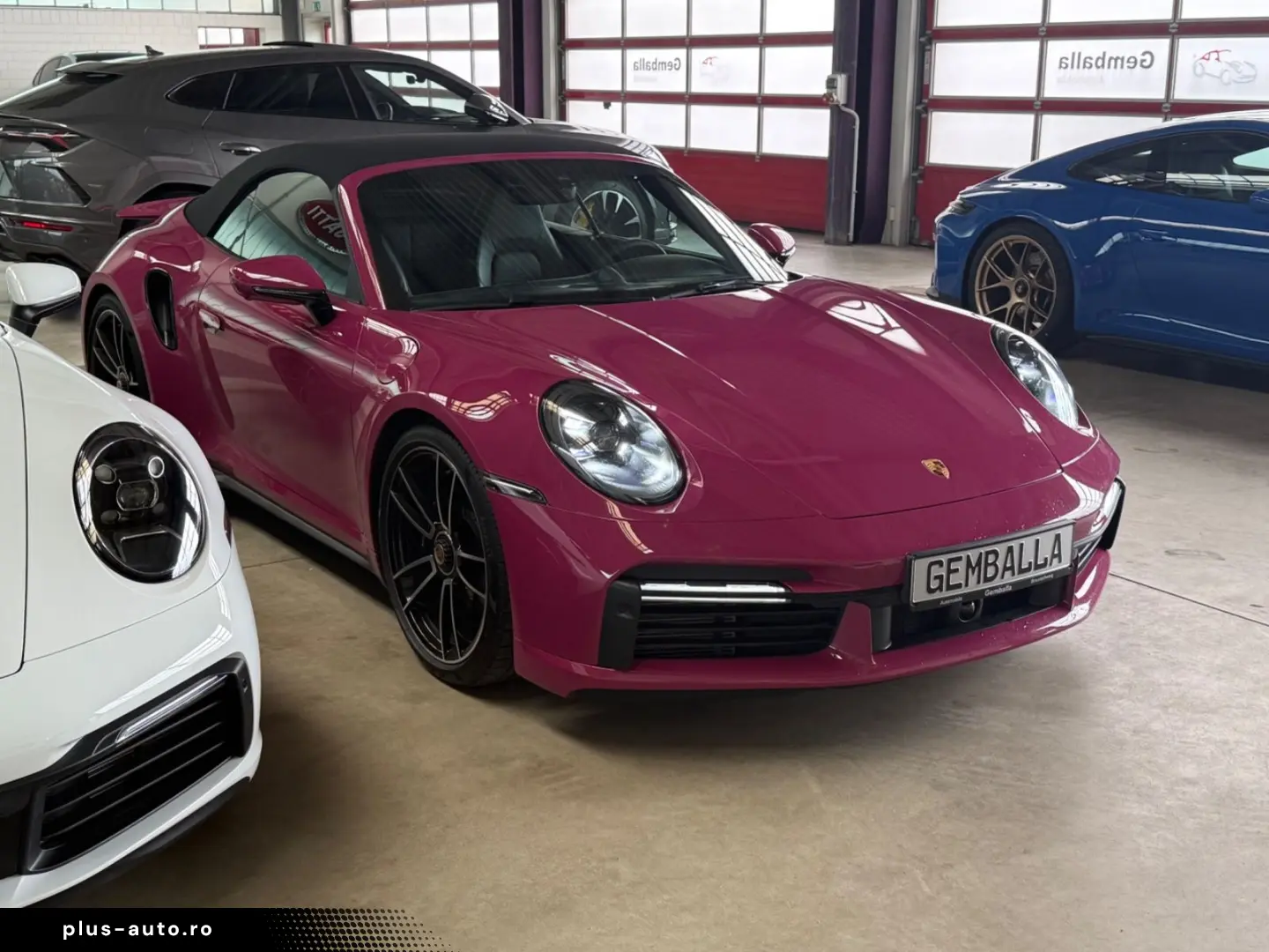 PORSCHE 911 992 TURBO S CABRIO  BURMESTER  LIFT