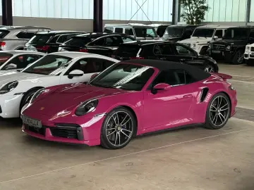 PORSCHE 911 992 TURBO S CABRIO  BURMESTER  LIFT