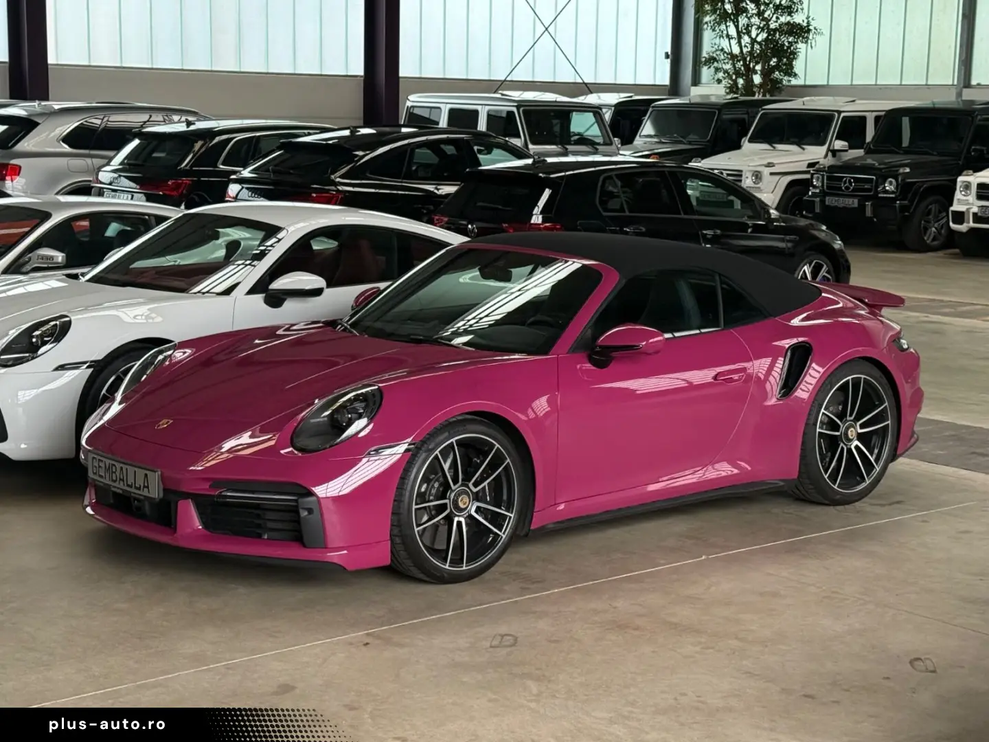 PORSCHE 911 992 TURBO S CABRIO  BURMESTER  LIFT