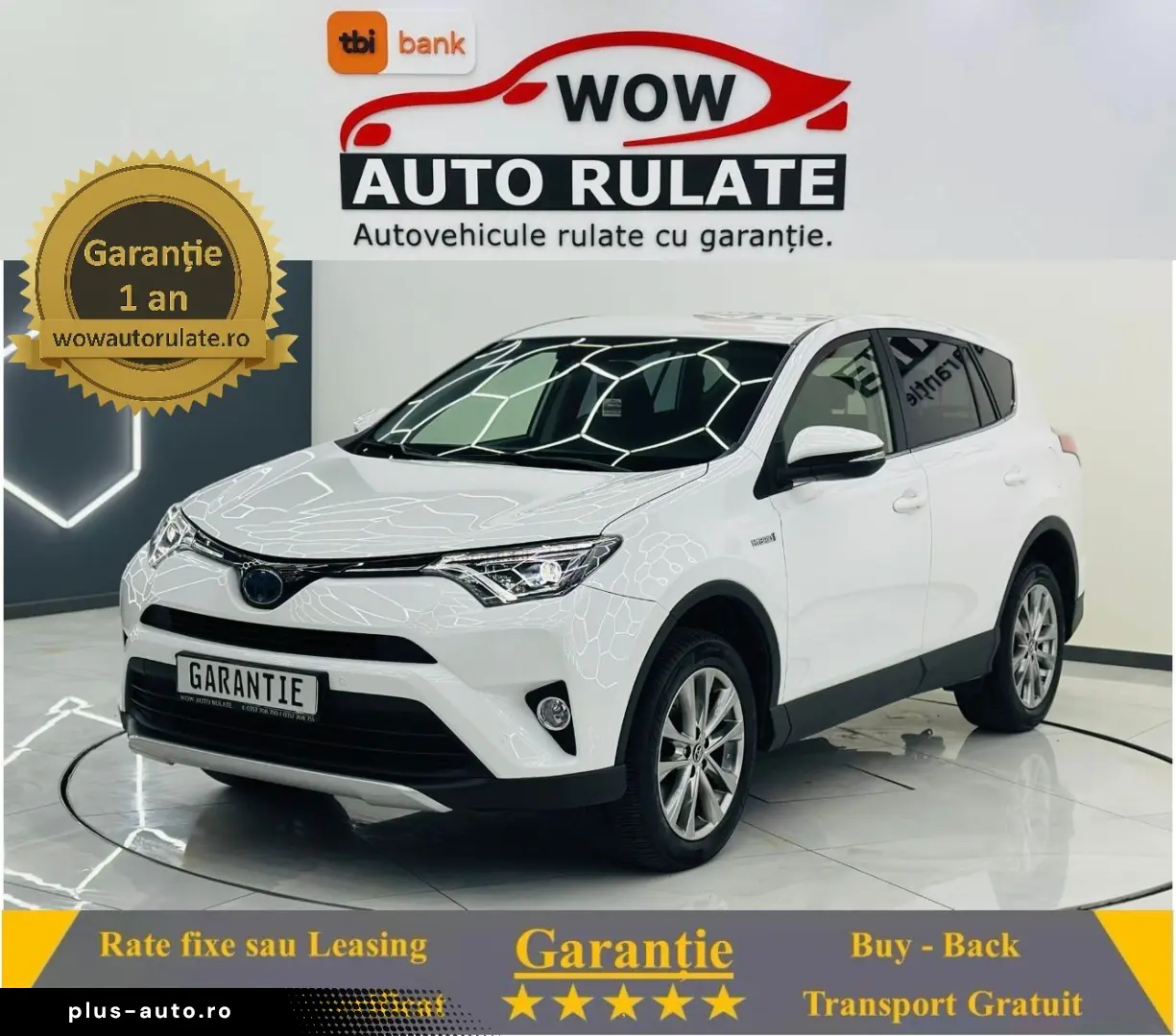 TOYOTA Rav-4 2016 2.5i E6 Hybrid Garantie 12 Luni Rate Avans