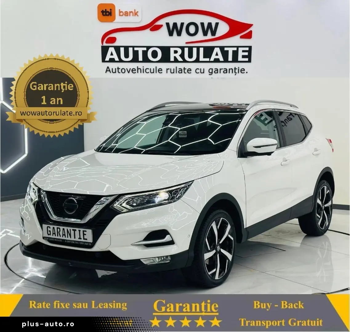 NISSAN Qashqai 2018 1.2I E6 Garantie 12 Luni Rate Avans 0 Do