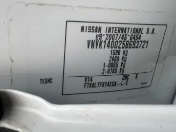 NISSAN MICRA  FAB 10-2017   1.5 dCI 90 CP  EURO 6