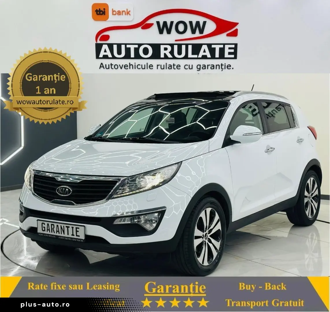 KIA SPORTAGE 2012 1.7D E5 Garantie 12 Luni Rate Avans 0 Doar