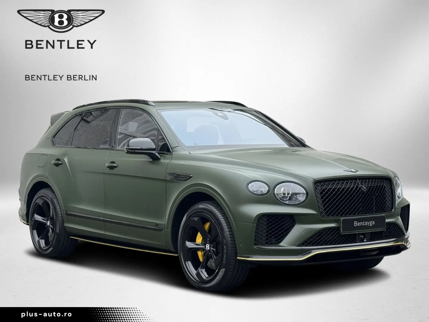 BENTLEY Bentayga S V8 BLACK EDITION Racing Green SATIN