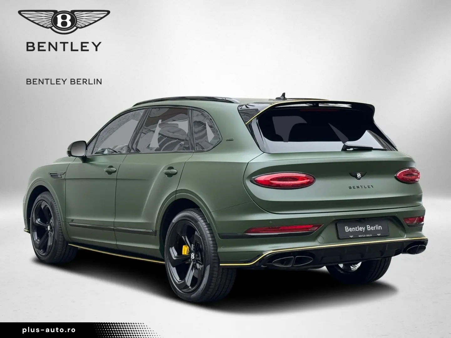 BENTLEY Bentayga S V8 BLACK EDITION Racing Green SATIN