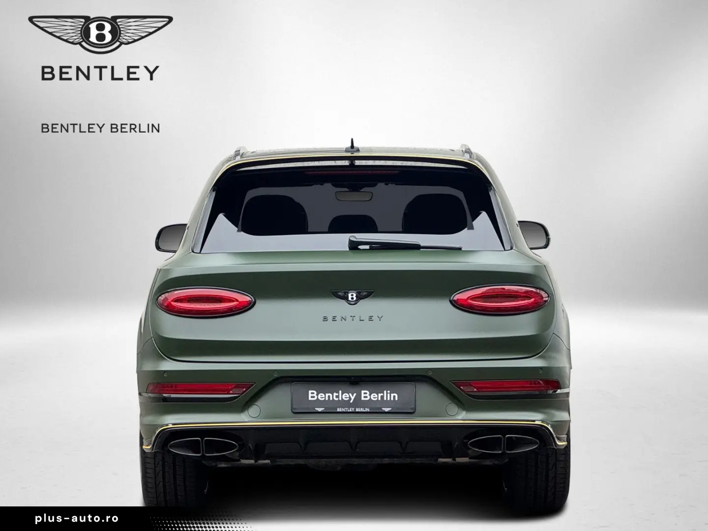 BENTLEY Bentayga S V8 BLACK EDITION Racing Green SATIN