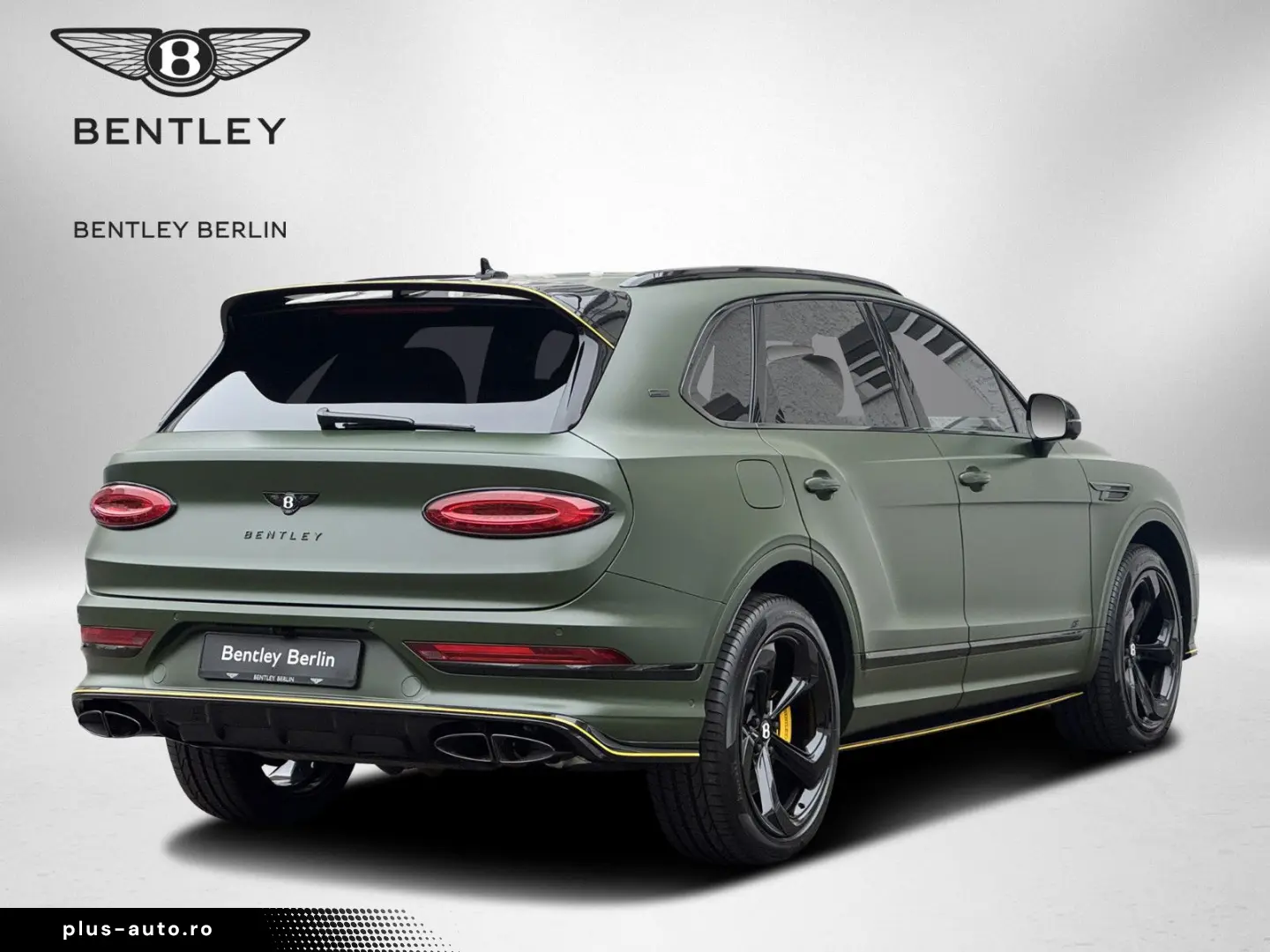 BENTLEY Bentayga S V8 BLACK EDITION Racing Green SATIN