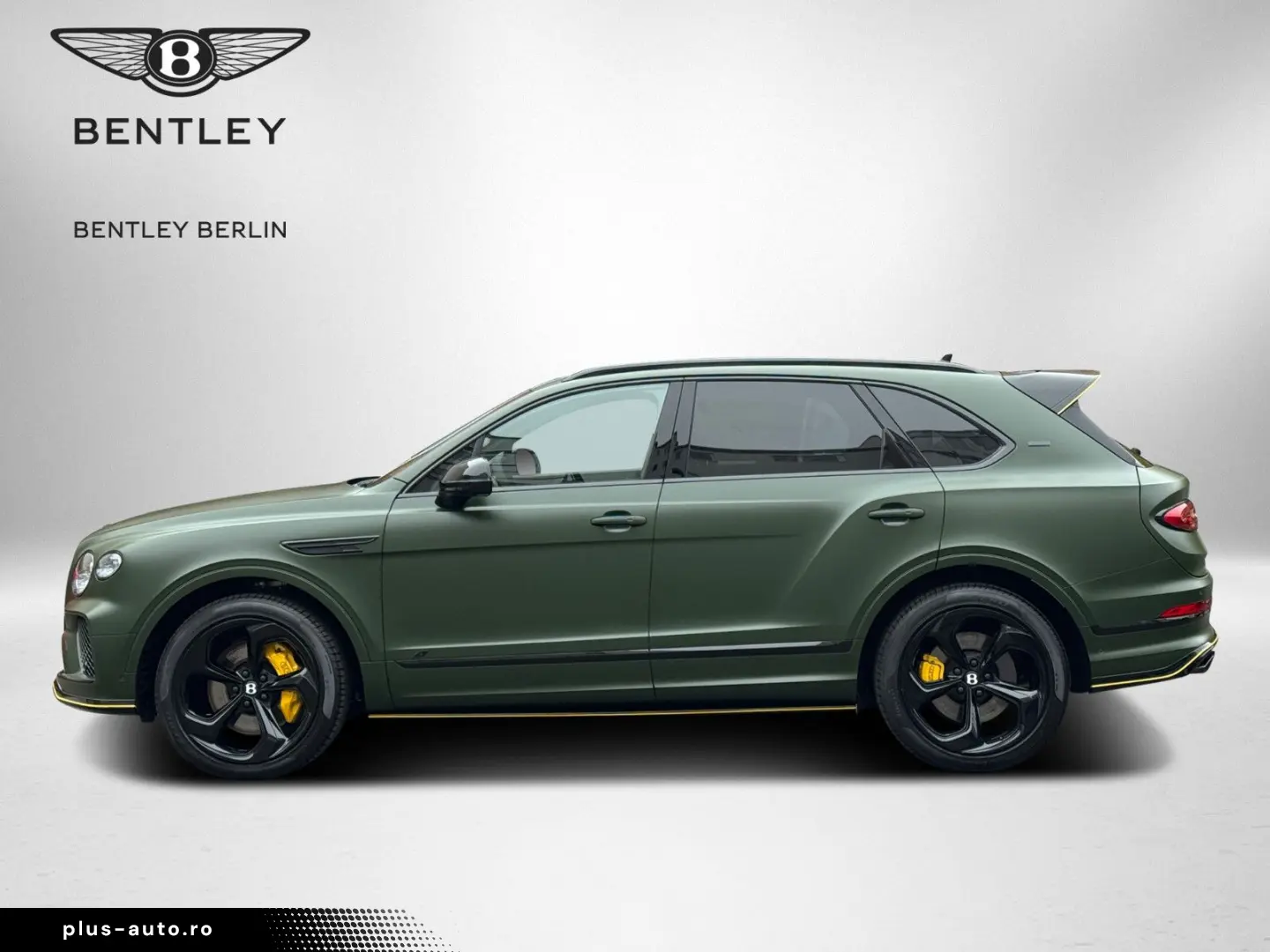 BENTLEY Bentayga S V8 BLACK EDITION Racing Green SATIN