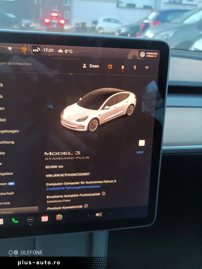 TESLA Model 3 Standard Range   EAP enhanced 19  SoH91%