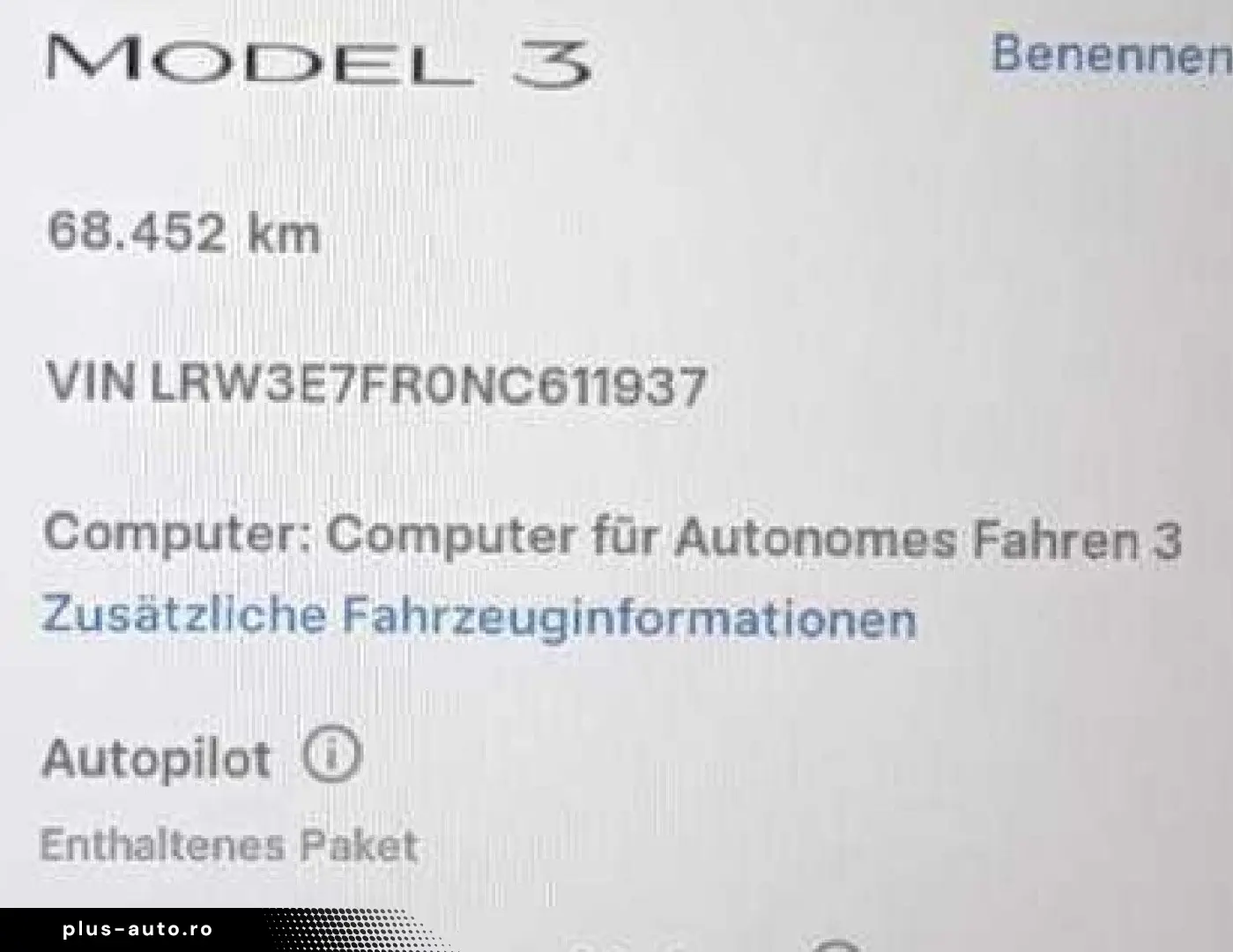 TESLA Model 3 ohne Nachlackierung  kaufe auch Tesla an