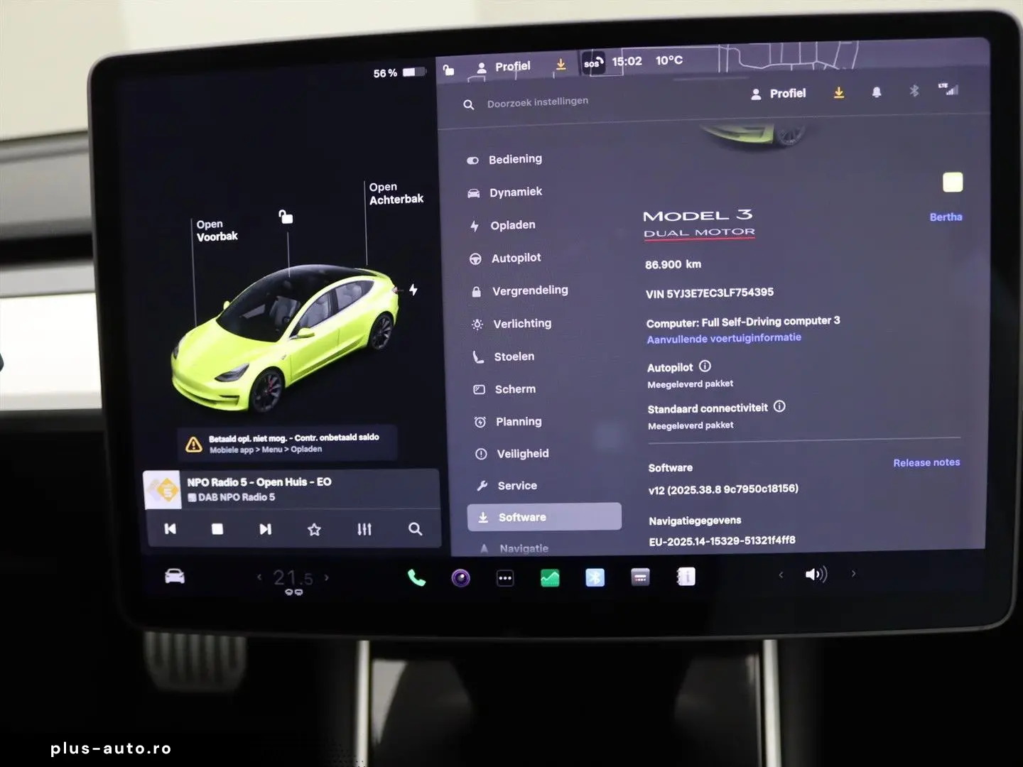 TESLA Model 3 Performance AWD 486pk 75 kWh [ Weiß LEDE